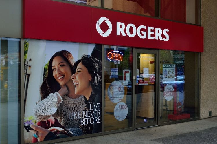Rogers store front